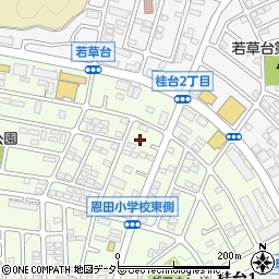 神奈川県横浜市青葉区桂台2丁目27-53周辺の地図