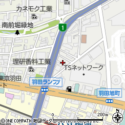 東京都大田区羽田旭町2周辺の地図