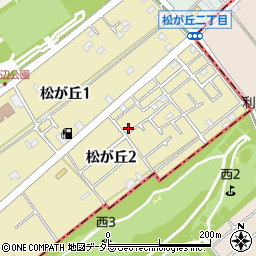 神奈川県相模原市中央区松が丘2丁目15-11周辺の地図