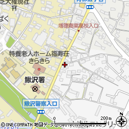 鰍沢新田簡易郵便局周辺の地図