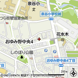 クリーニング専科　おゆみ野中央店周辺の地図