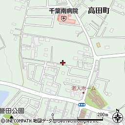 千葉県千葉市緑区高田町401-77周辺の地図