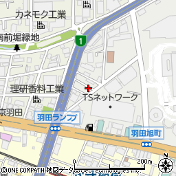 東京都大田区羽田旭町2-6周辺の地図
