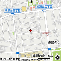 東京都町田市成瀬台2丁目11周辺の地図