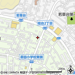 神奈川県横浜市青葉区桂台2丁目27-25周辺の地図