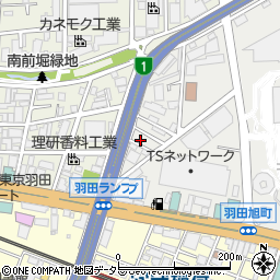 東京都大田区羽田旭町2-18周辺の地図