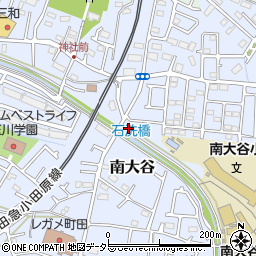 東京都町田市南大谷1160周辺の地図