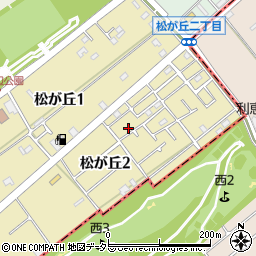 神奈川県相模原市中央区松が丘2丁目15-9周辺の地図