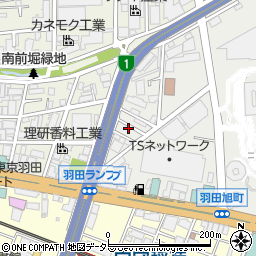 東京都大田区羽田旭町2-19周辺の地図