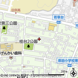 ウィンディア桂台周辺の地図