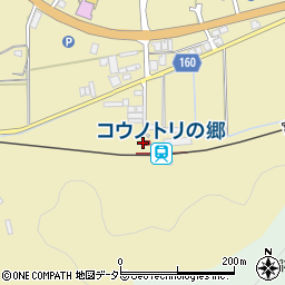 コウノトリの郷駅周辺の地図