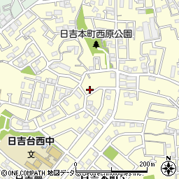 マリキータ日吉本町周辺の地図