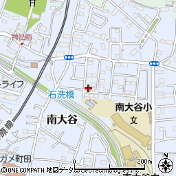 東京都町田市南大谷804-7周辺の地図