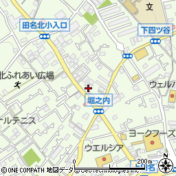神奈川県相模原市中央区田名1897周辺の地図