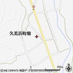 京都府京丹後市久美浜町畑581周辺の地図