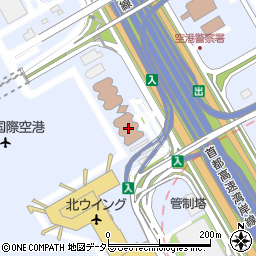 東京国際空港第１庁舎周辺の地図