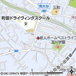 東京都町田市南大谷314周辺の地図