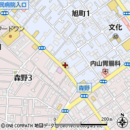 大衆食堂 てんぐ大ホール 町田旭町店周辺の地図