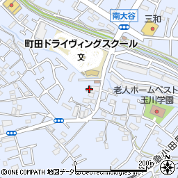 東京都町田市南大谷302周辺の地図
