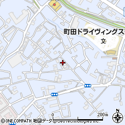 東京都町田市南大谷1385-6周辺の地図