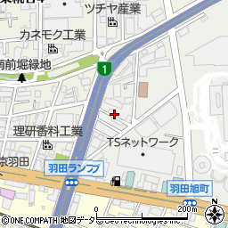 東京都大田区羽田旭町2-20周辺の地図