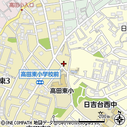 八晃荘周辺の地図