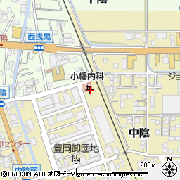 小幡内科医院周辺の地図