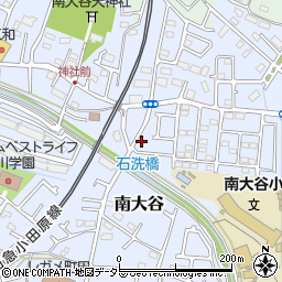 東京都町田市南大谷794-2周辺の地図