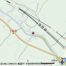 滋賀県長浜市西浅井町沓掛154周辺の地図