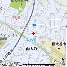 東京都町田市南大谷794-4周辺の地図