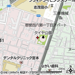 瀬戸口アパート周辺の地図