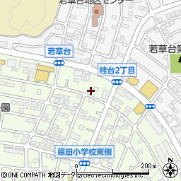 神奈川県横浜市青葉区桂台2丁目29-5周辺の地図