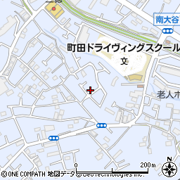 東京都町田市南大谷117周辺の地図