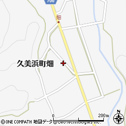 京都府京丹後市久美浜町畑578周辺の地図