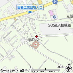 神奈川県相模原市中央区田名4165-10周辺の地図
