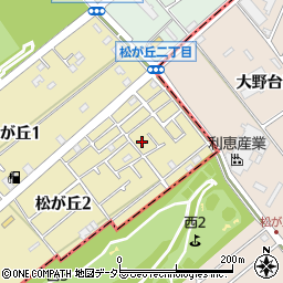 神奈川県相模原市中央区松が丘2丁目6-15周辺の地図