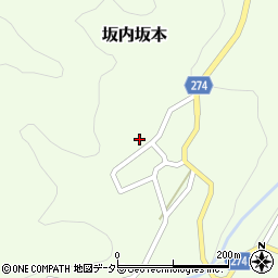 岐阜県揖斐郡揖斐川町坂内坂本1062周辺の地図