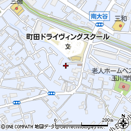 東京都町田市南大谷304周辺の地図