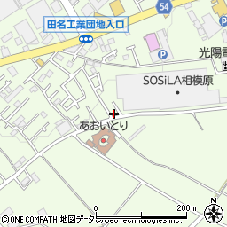 神奈川県相模原市中央区田名4165-12周辺の地図