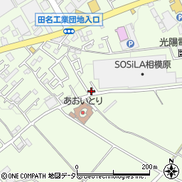 神奈川県相模原市中央区田名4165-12周辺の地図