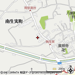 千葉県千葉市中央区南生実町599周辺の地図