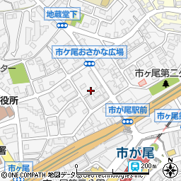 神奈川県横浜市青葉区市ケ尾町1170周辺の地図
