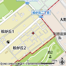 神奈川県相模原市中央区松が丘2丁目15-2周辺の地図