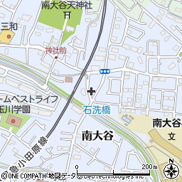 東京都町田市南大谷794周辺の地図