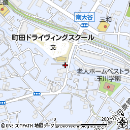 東京都町田市南大谷301周辺の地図