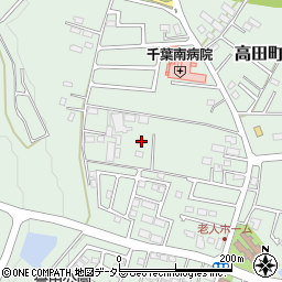 千葉県千葉市緑区高田町401-210周辺の地図