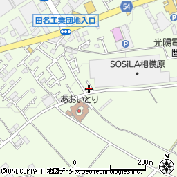 神奈川県相模原市中央区田名4165-24周辺の地図