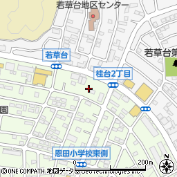 神奈川県横浜市青葉区桂台2丁目29-34周辺の地図
