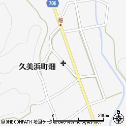 京都府京丹後市久美浜町畑573周辺の地図