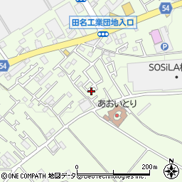 神奈川県相模原市中央区田名4163-10周辺の地図